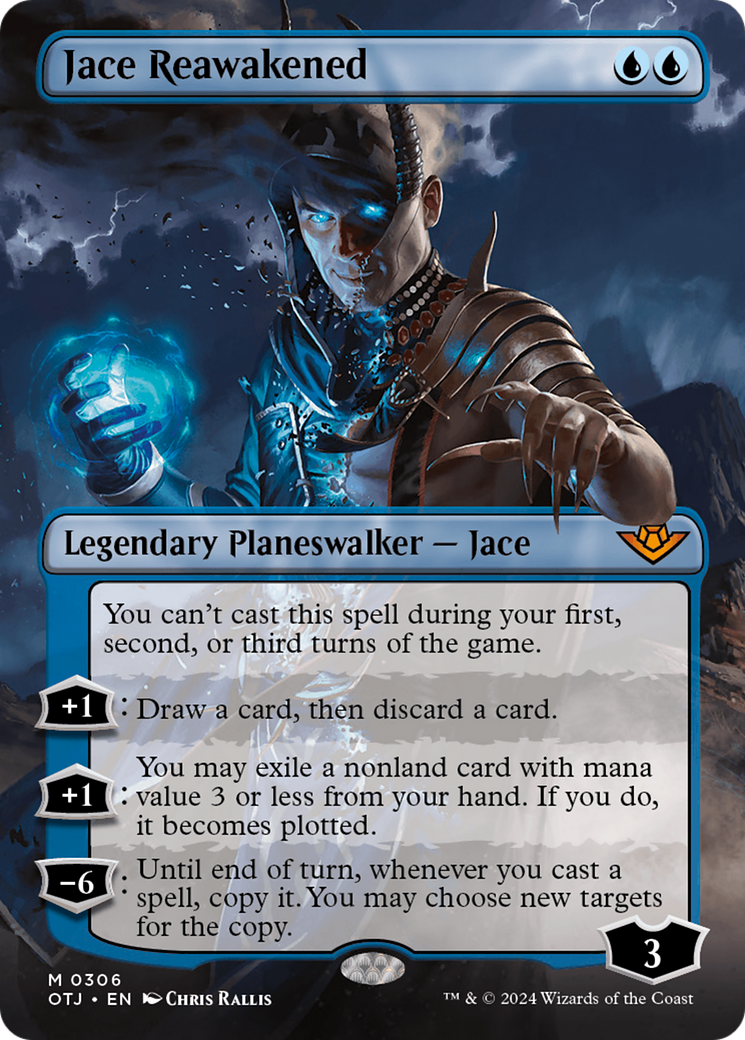 Jace Reawakened (Borderless) [Outlaws of Thunder Junction] | Yard's Games Ltd