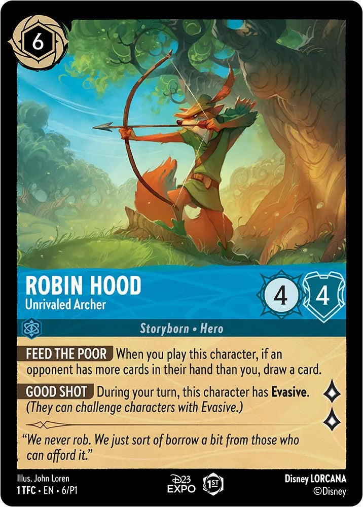 Robin Hood (6) [D23 Promos] | Yard's Games Ltd