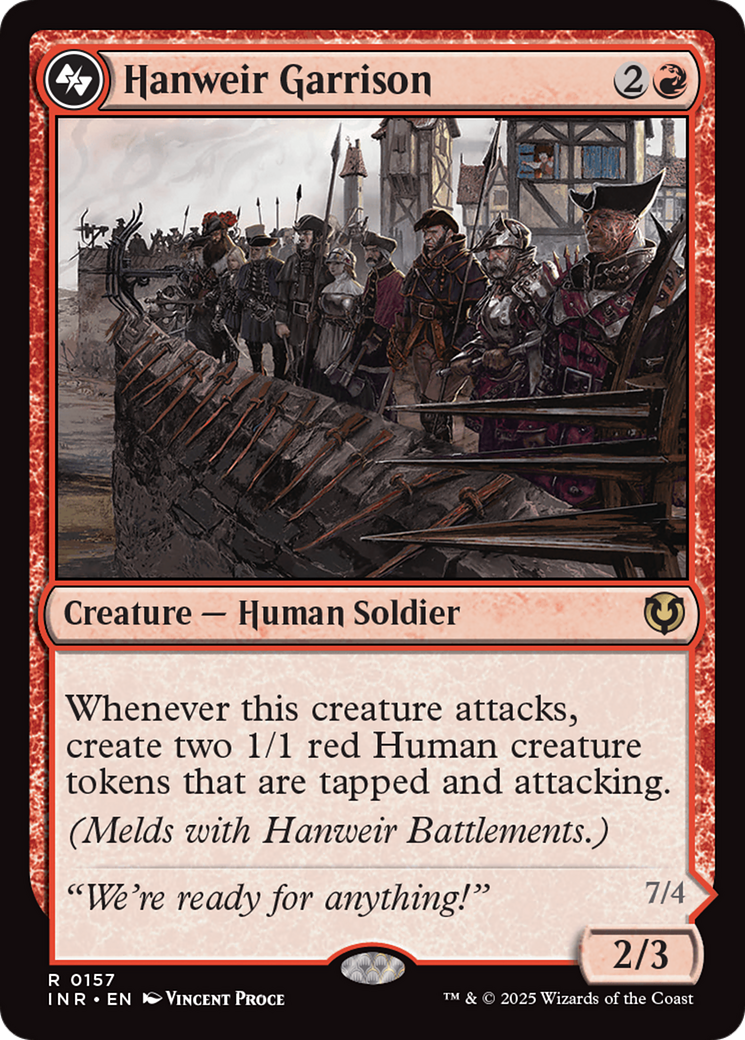 Hanweir Garrison [Innistrad Remastered] | Yard's Games Ltd