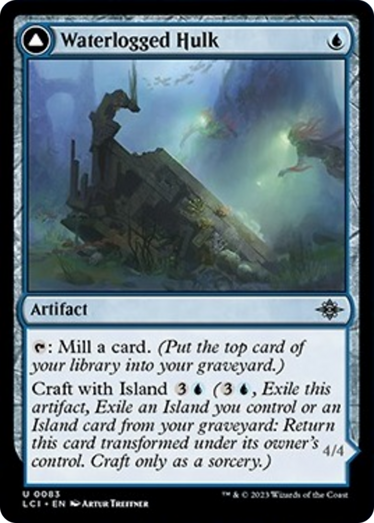 Waterlogged Hulk // Watertight Gondola [The Lost Caverns of Ixalan] | Yard's Games Ltd