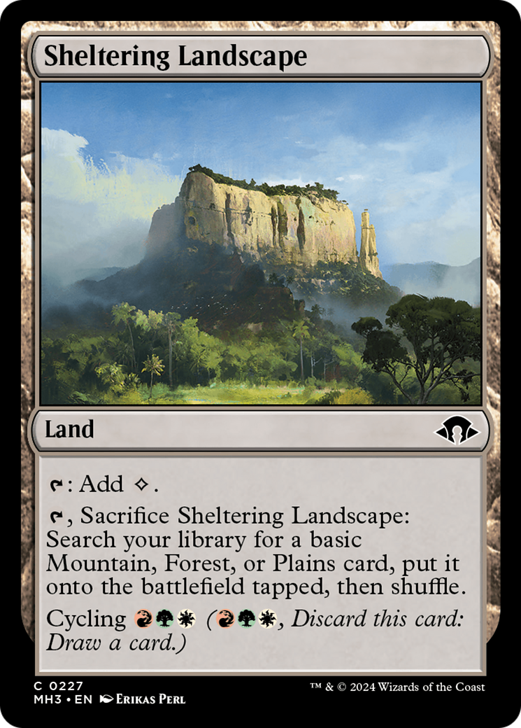 Sheltering Landscape [Modern Horizons 3] | Yard's Games Ltd