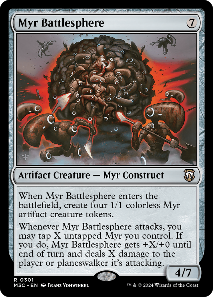 Myr Battlesphere [Modern Horizons 3 Commander] | Yard's Games Ltd