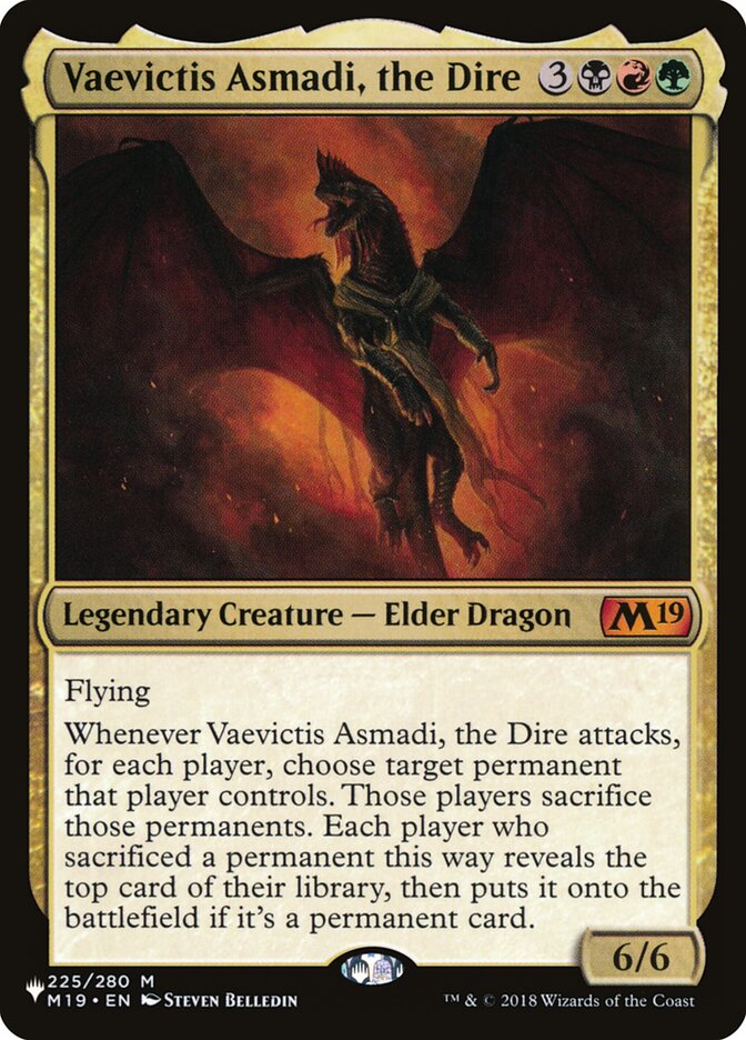 Vaevictis Asmadi, the Dire [The List] | Yard's Games Ltd