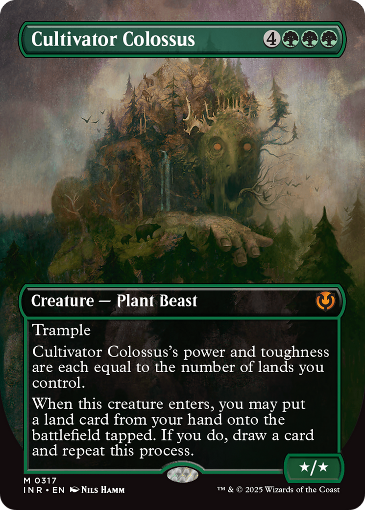 Cultivator Colossus (Borderless) [Innistrad Remastered] | Yard's Games Ltd