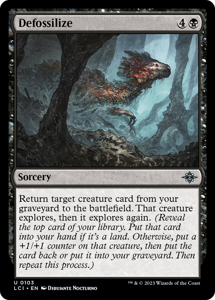 Defossilize [The Lost Caverns of Ixalan] | Yard's Games Ltd