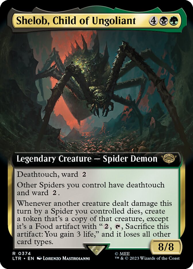 Shelob, Child of Ungoliant (Extended Art) [The Lord of the Rings: Tales of Middle-Earth] | Yard's Games Ltd