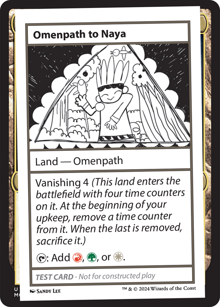 Omenpath to Naya [Mystery Booster 2 Playtest Cards] | Yard's Games Ltd