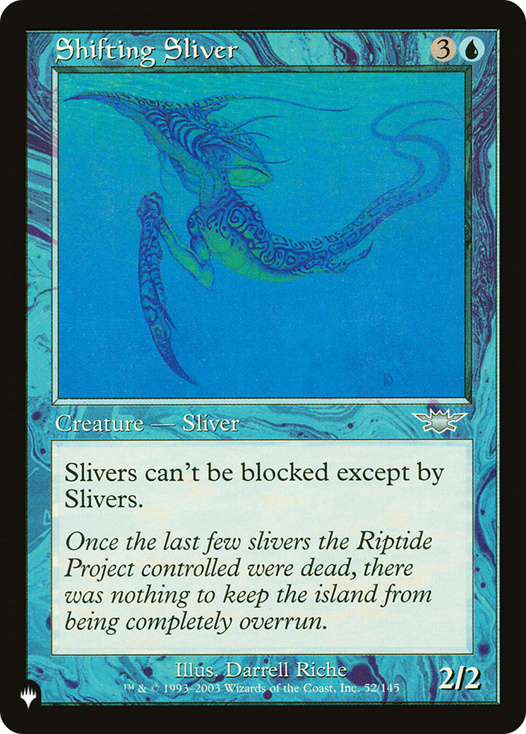 Shifting Sliver [The List] | Yard's Games Ltd