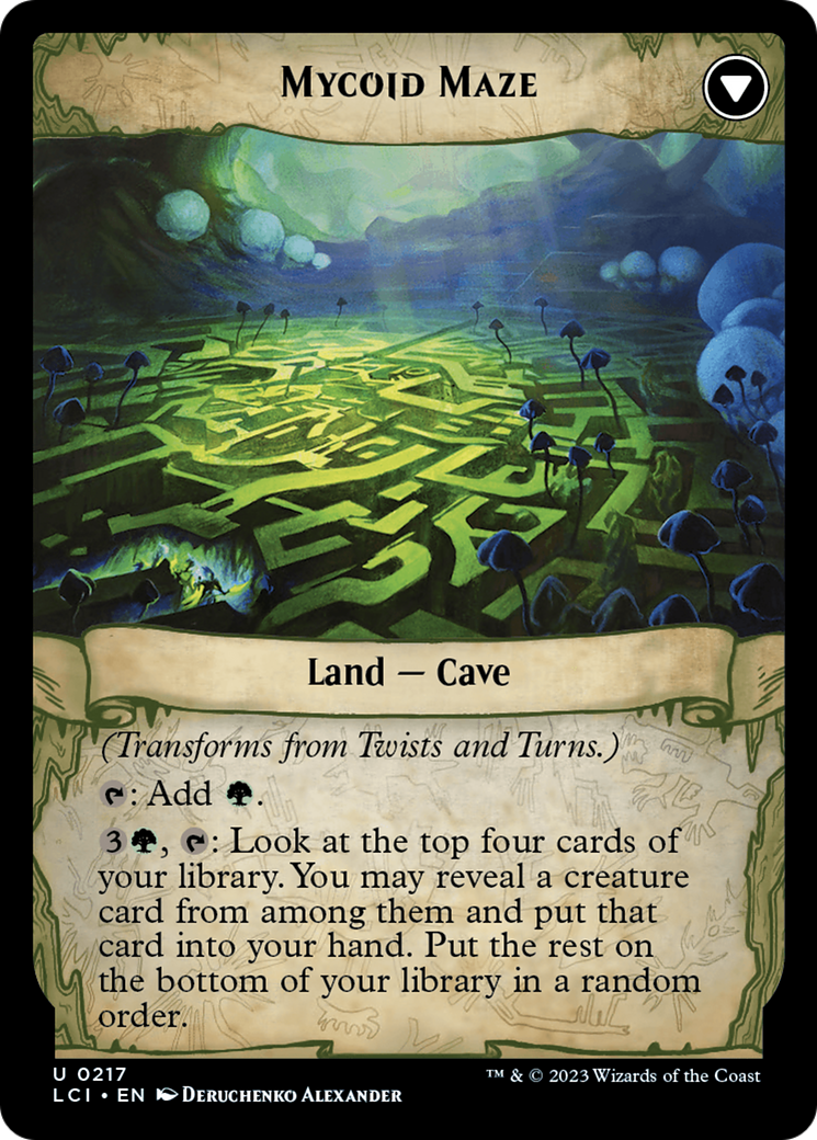 Twists and Turns // Mycoid Maze [The Lost Caverns of Ixalan] | Yard's Games Ltd