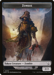 Treasure (21) // Zombie Double-Sided Token [March of the Machine Tokens] | Yard's Games Ltd