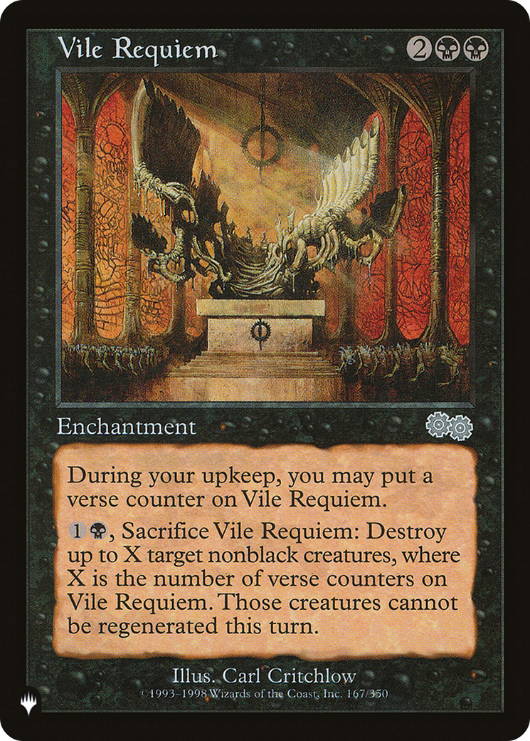 Vile Requiem (USG) [The List] | Yard's Games Ltd