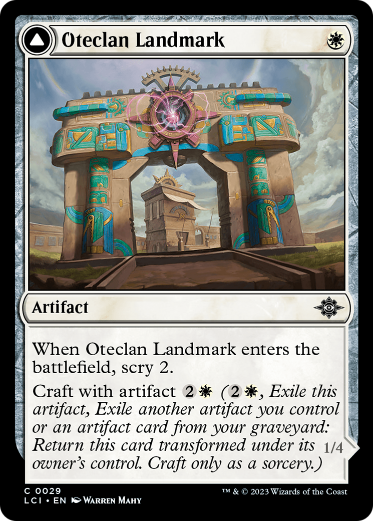 Oteclan Landmark [The Lost Caverns of Ixalan] | Yard's Games Ltd