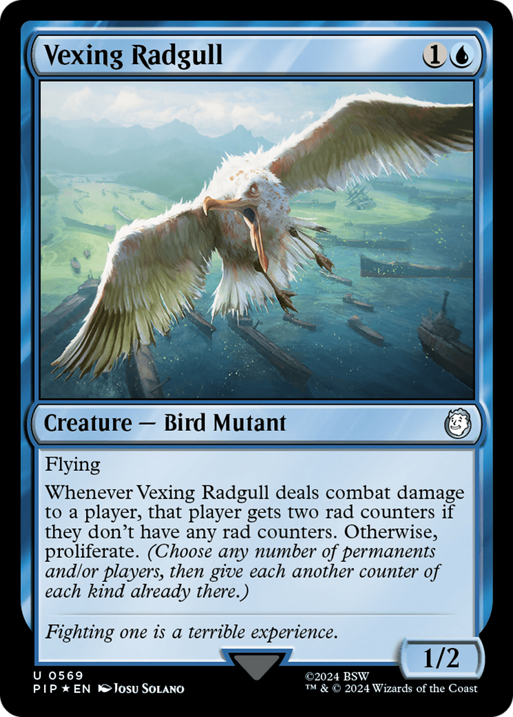 Vexing Radgull (Surge Foil) [Fallout] | Yard's Games Ltd