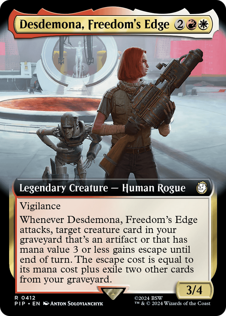 Desdemona, Freedom's Edge (Extended Art) [Fallout] | Yard's Games Ltd