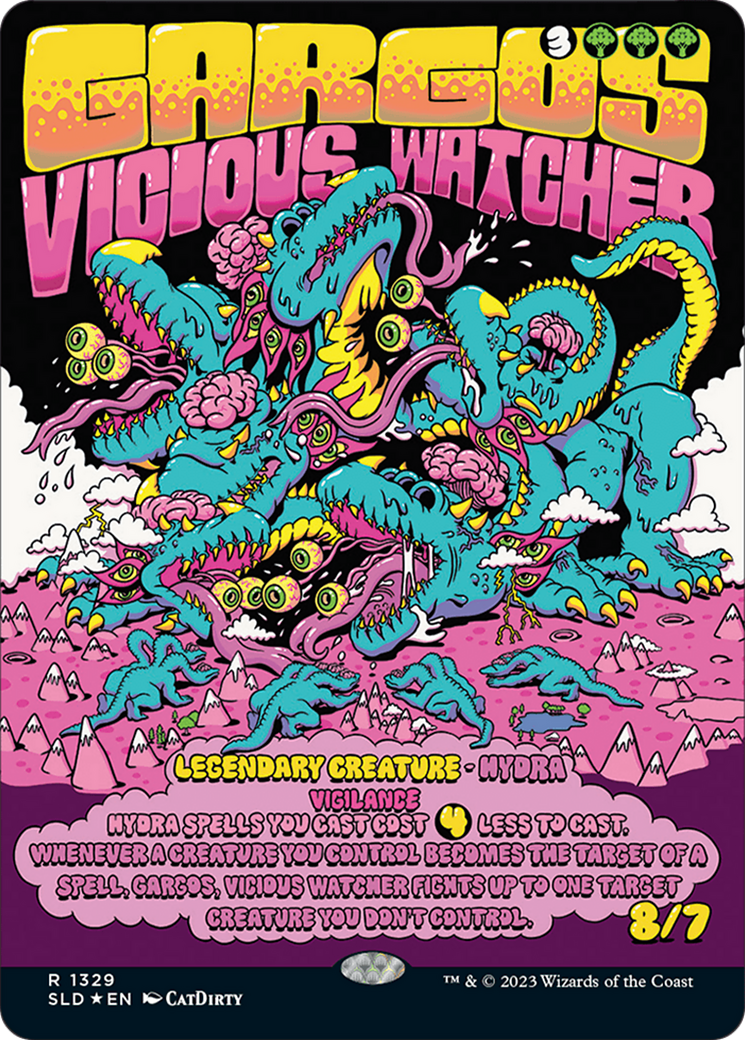 Gargos, Vicious Watcher [Secret Lair Drop Series] | Yard's Games Ltd