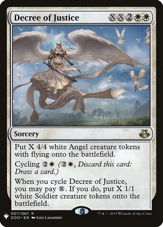 Decree of Justice [Mystery Booster] | Yard's Games Ltd