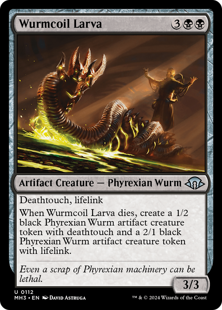 Wurmcoil Larva [Modern Horizons 3] | Yard's Games Ltd