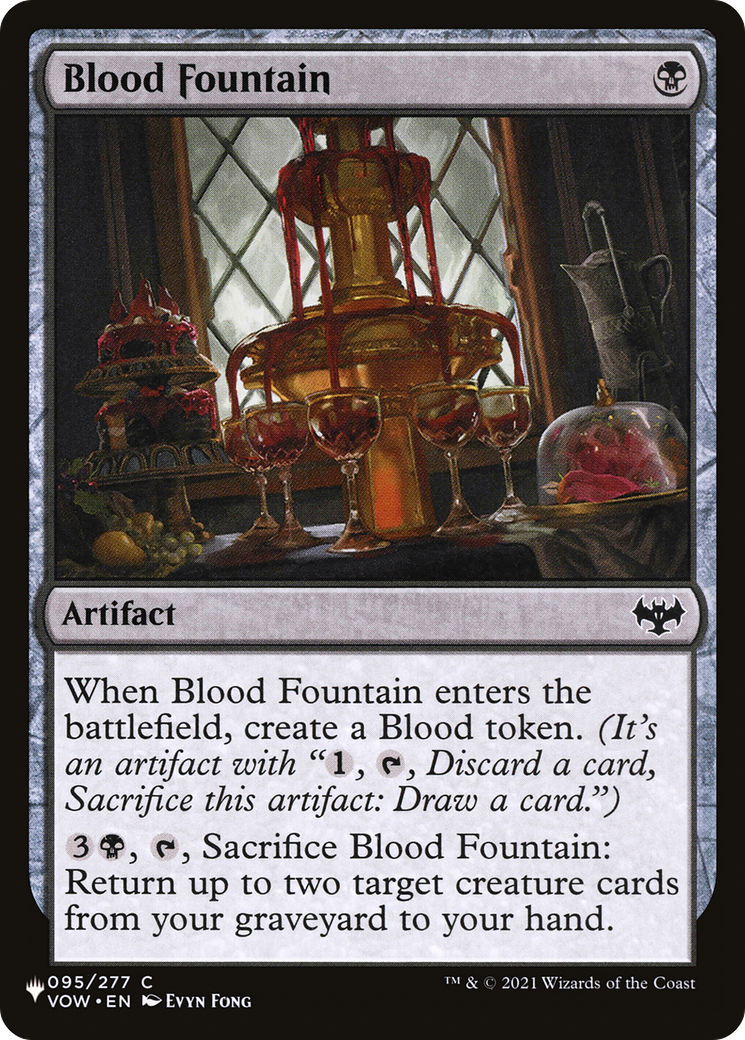 Blood Fountain [The List] | Yard's Games Ltd