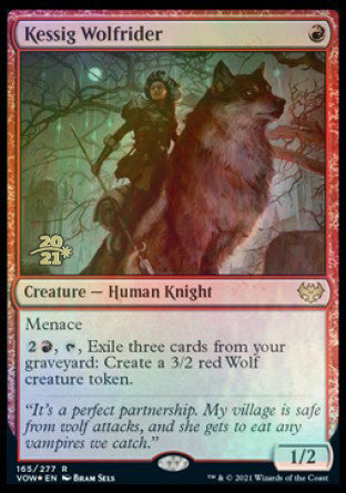 Kessig Wolfrider [Innistrad: Crimson Vow Prerelease Promos] | Yard's Games Ltd