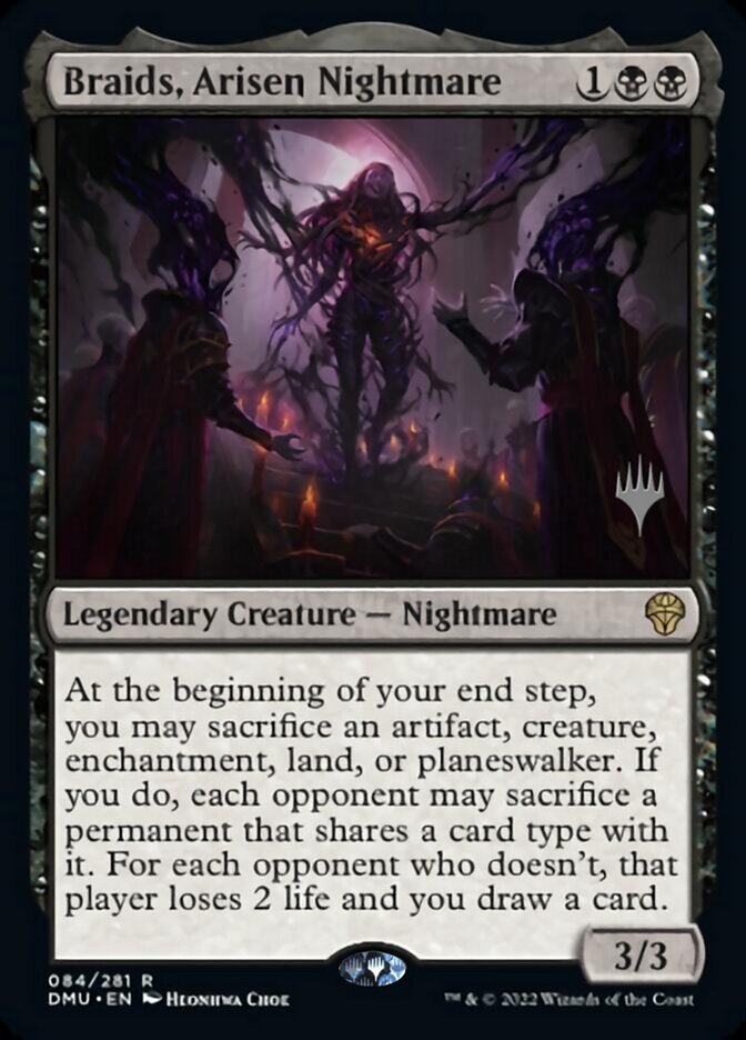 Braids, Arisen Nightmare (Promo Pack) [Dominaria United Promos] | Yard's Games Ltd