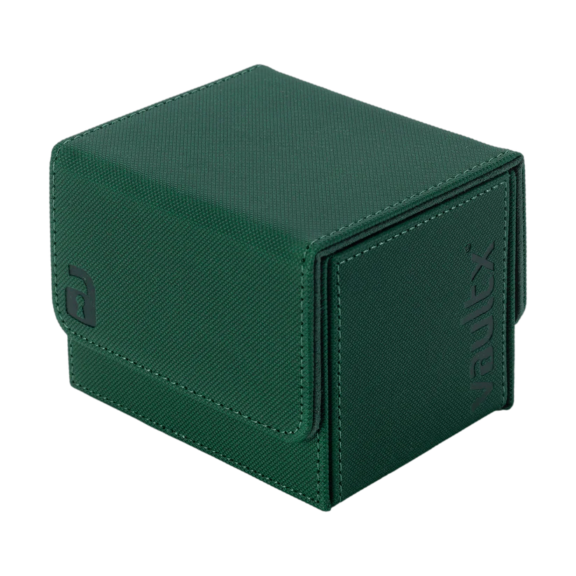 Vault X - Sideloading Deckbox 100+ - Forest Green | Yard's Games Ltd