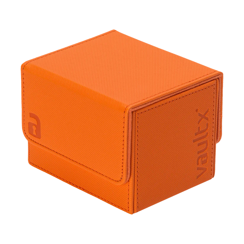 Vault X - Sideloading Deckbox 100+ - Just Orange | Yard's Games Ltd