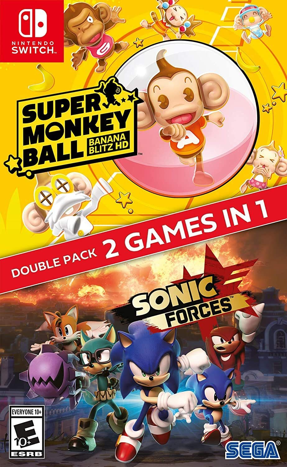 Sonic Forces + Super Monkey Ball - Banana Blitz HD - Switch | Yard's Games Ltd