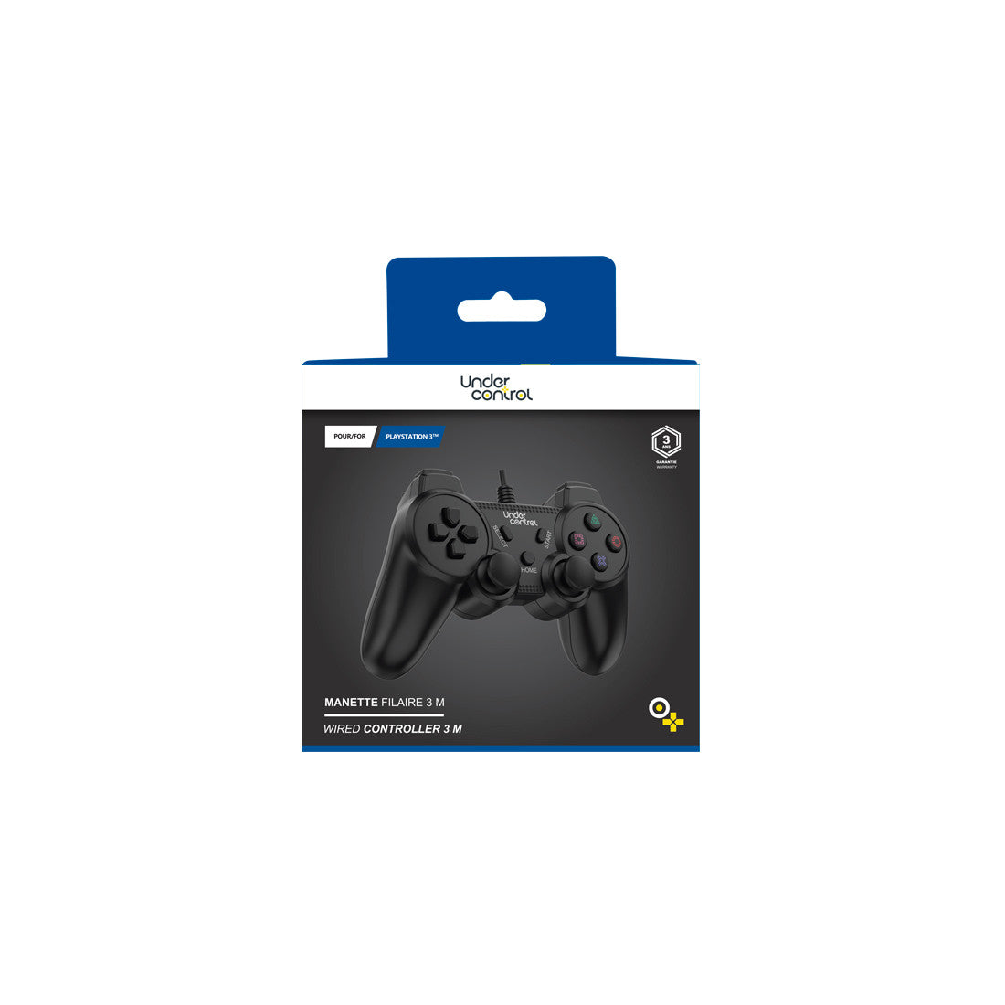 Under Control PS3 Wired Controller [New] | Yard's Games Ltd