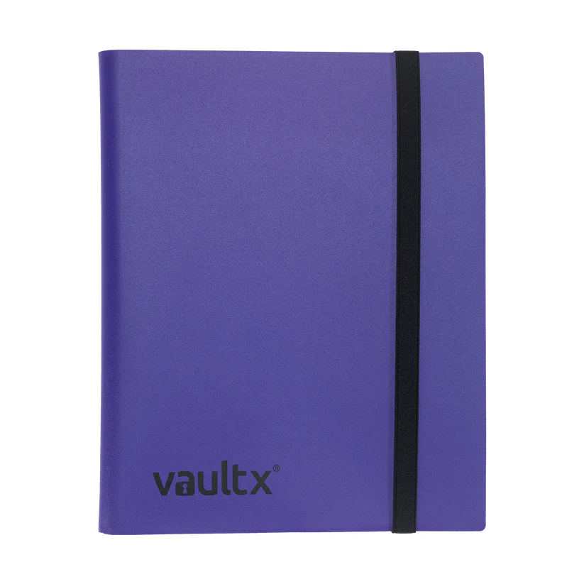 Vault X - 9-Pocket Strap Binder - Purple | Yard's Games Ltd