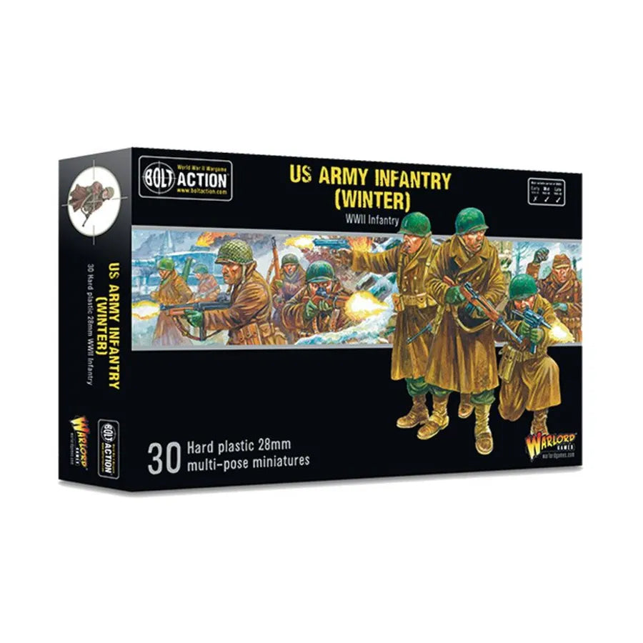 Bolt Action: US Army Infantry Platoon (Winter) [New] | Yard's Games Ltd