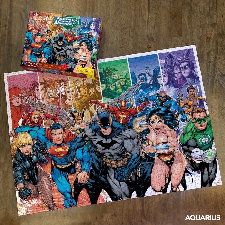 DC Comics Jigsaw Puzzle Justice League (1000 Pieces) [New] | Yard's Games Ltd