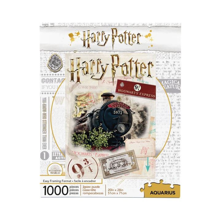 Harry Potter Hogwarts Express Ticket Jigsaw Puzzle (1000 Pieces) [New] | Yard's Games Ltd