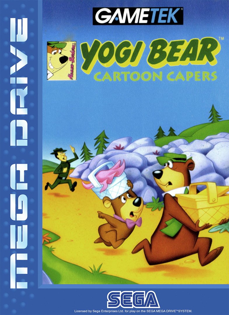 Yogi Bear Cartoon Capers - Mega Drive [Boxed] | Yard's Games Ltd