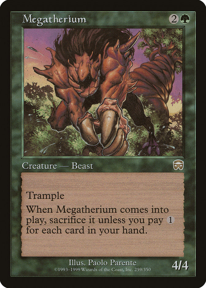 Megatherium [Mercadian Masques] | Yard's Games Ltd