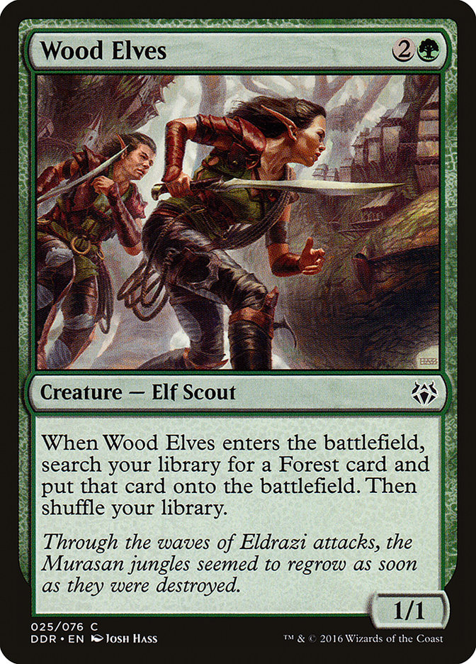 Wood Elves [Duel Decks: Nissa vs. Ob Nixilis] | Yard's Games Ltd