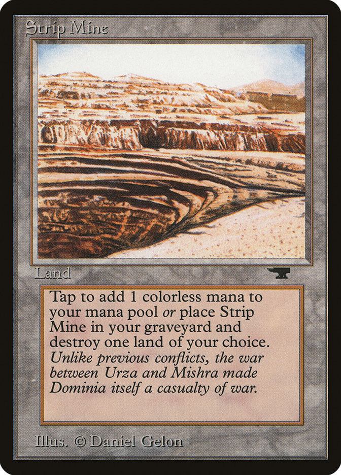 Strip Mine (Sloped Horizon) [Antiquities] | Yard's Games Ltd