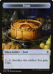 Faerie // Food (15) Double-Sided Token [Throne of Eldraine Tokens] | Yard's Games Ltd