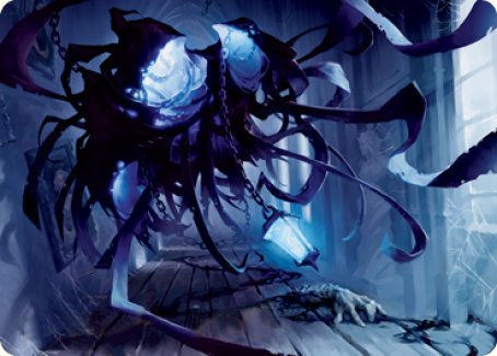 Spectral Adversary Art Card [Innistrad: Midnight Hunt Art Series] | Yard's Games Ltd