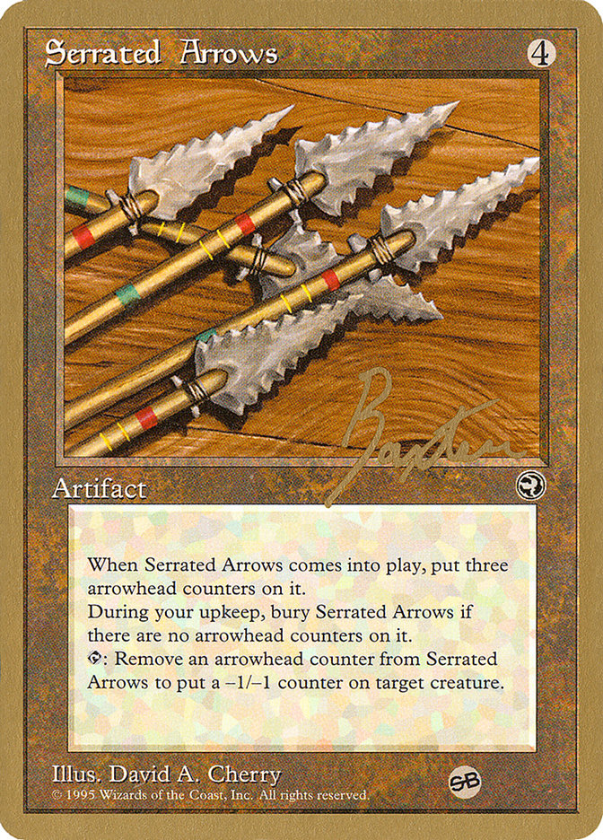 Serrated Arrows (George Baxter) (SB) [Pro Tour Collector Set] | Yard's Games Ltd