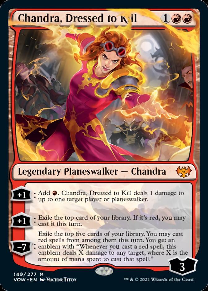 Chandra, Dressed to Kill [Innistrad: Crimson Vow] | Yard's Games Ltd