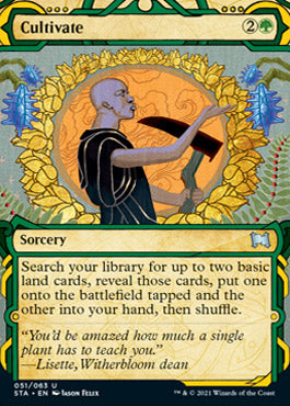 Cultivate (Foil Etched) [Strixhaven: School of Mages Mystical Archive] | Yard's Games Ltd