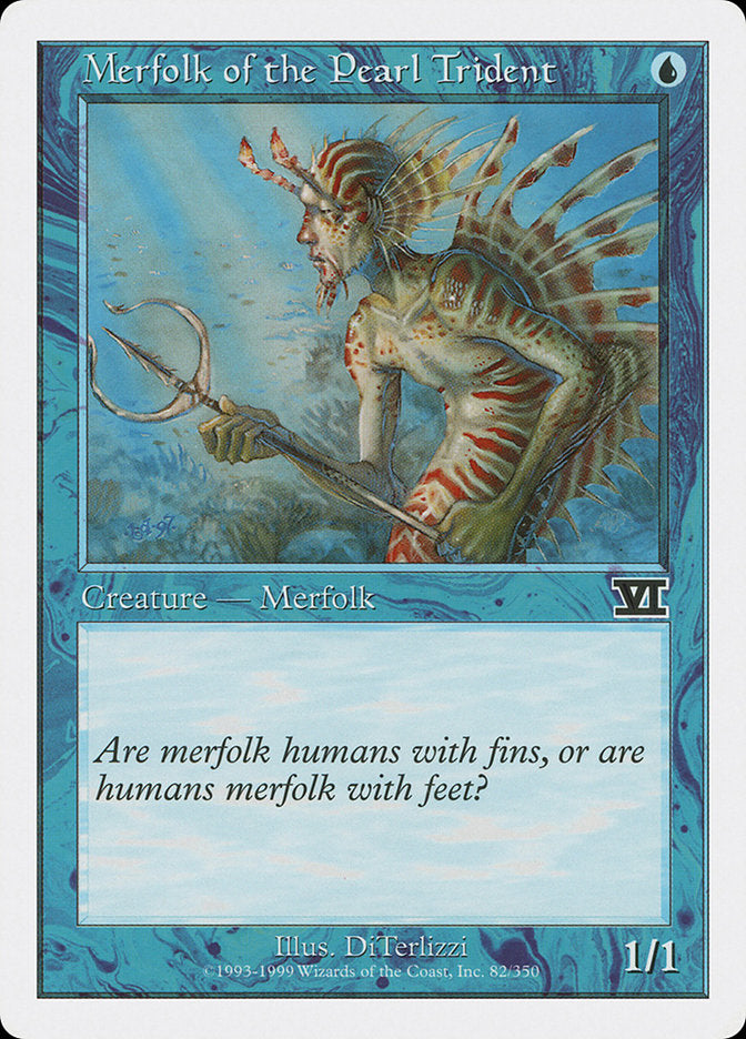 Merfolk of the Pearl Trident [Classic Sixth Edition] | Yard's Games Ltd