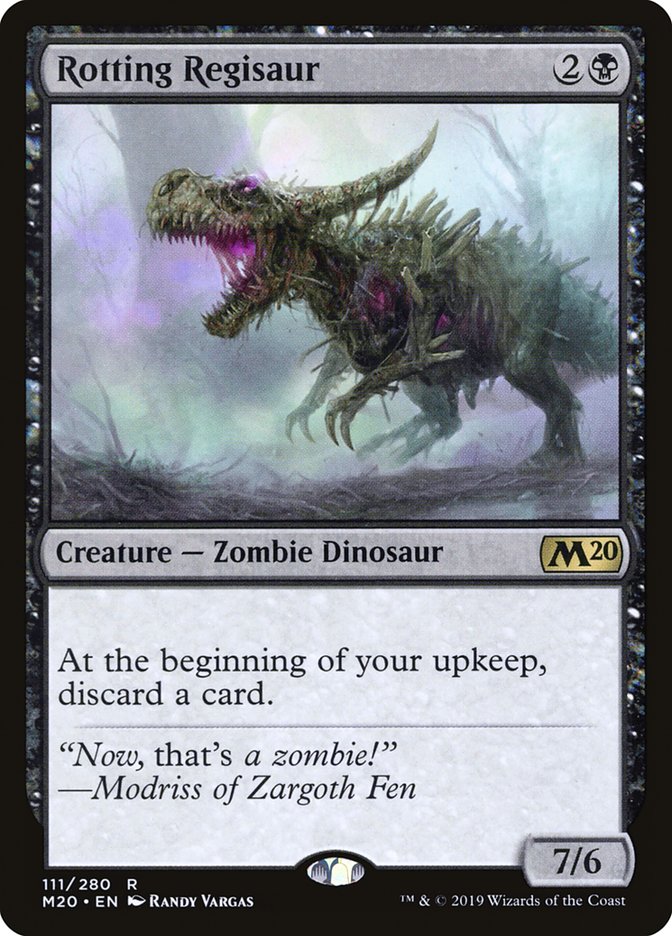 Rotting Regisaur [Core Set 2020] | Yard's Games Ltd