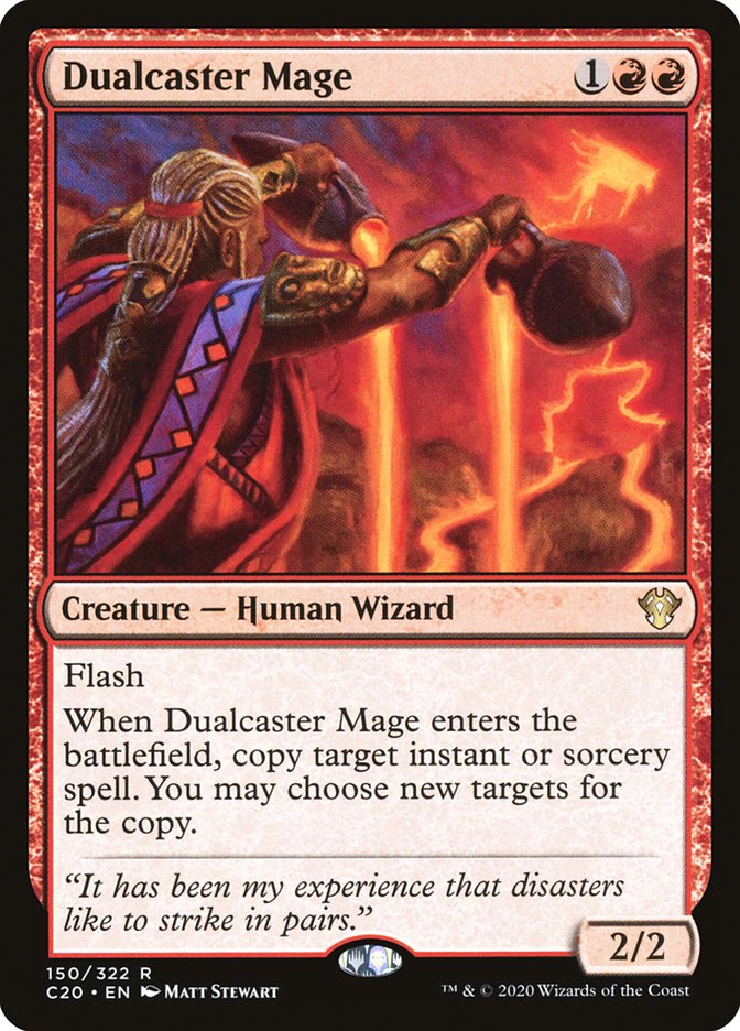 Dualcaster Mage [Commander 2020] | Yard's Games Ltd