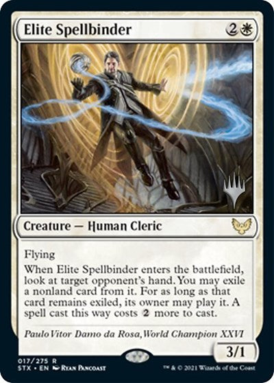 Elite Spellbinder (Promo Pack) [Strixhaven: School of Mages Promos] | Yard's Games Ltd