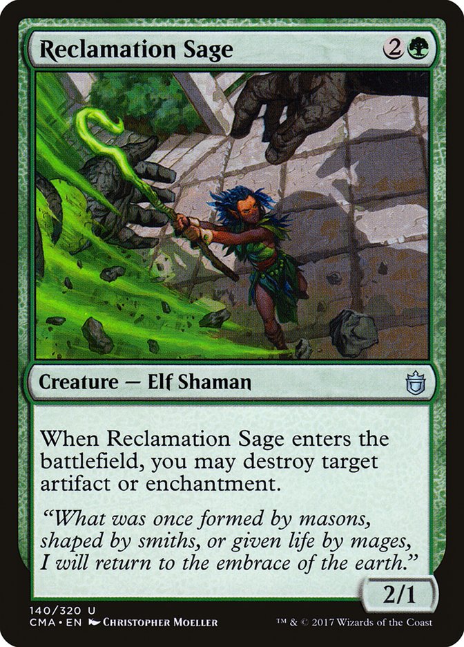 Reclamation Sage [Commander Anthology] | Yard's Games Ltd