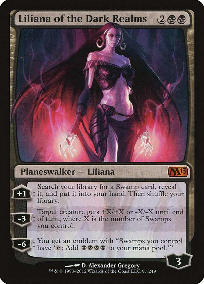 Liliana of the Dark Realms [Magic 2013] | Yard's Games Ltd