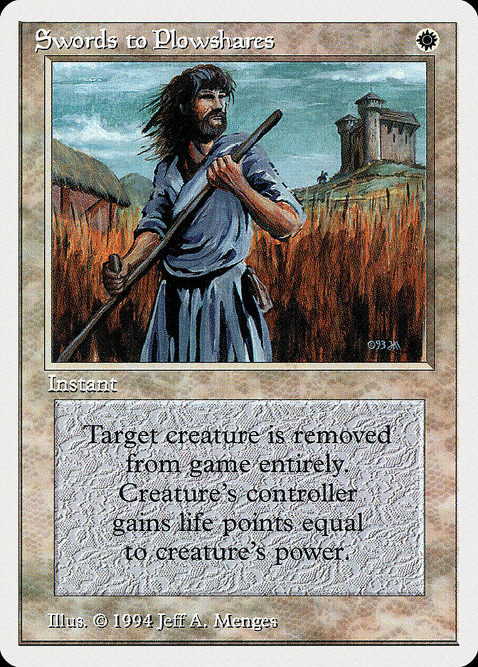 Swords to Plowshares [Summer Magic / Edgar] | Yard's Games Ltd