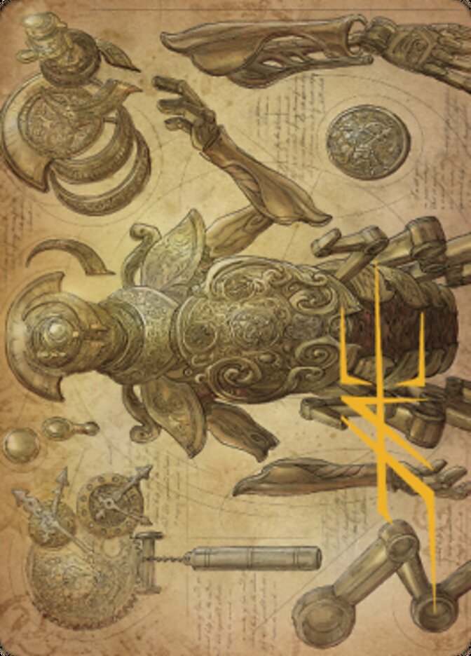 Foundry Inspector Art Card (Gold-Stamped Signature) [The Brothers' War Art Series] | Yard's Games Ltd