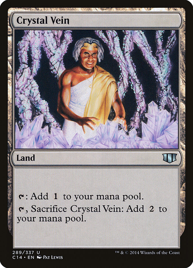 Crystal Vein [Commander 2014] | Yard's Games Ltd